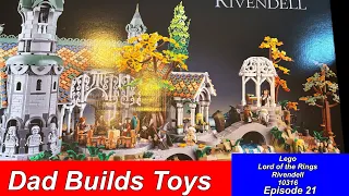 Lego Lord of the Rings Rivendell | 10316 | Episode 21 | How to Build Series