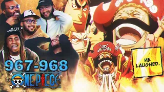 ODA & ROGER REACH LAUGH TALE! One Piece Eps 967/968 Reaction