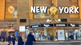 NYC LIVE Explore Grand Central Terminal & Midtown Manhattan on Thursday Night (March 10, 2022)