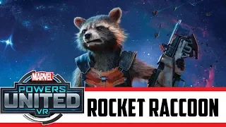 Become ROCKET RACCOON In Virtual Reality | Marvel Powers United VR | Oculus Rift Gameplay