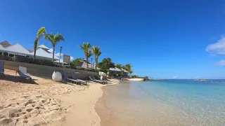 4K Time lapse walking along the beach in Jamaica