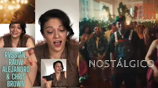 RVSSIAN, Rauw Alejandro, Chris Brown - NOSTÁLGICO (Official Music Video) Reaction