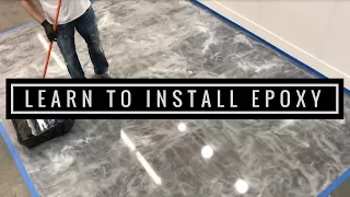 Learn To Install Metallic Epoxy Floors Like The Pros | Start To Finish