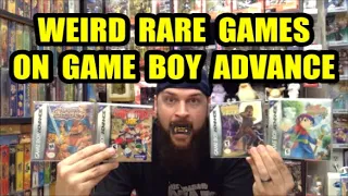 5 WEIRD RARE GAMES On Game Boy Advance (GBA) | Scottsquatch