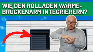 Wie überdämme ich ein Fenster mit Rollladenführungsschiene in einem WDVS? | Energieberater erklärt