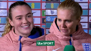 I'm absolutely buzzing! - Grace Clinton after making her England debut | ITV Sport