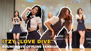 ITZY covers "LOVE DIVE" by IVE 220730
