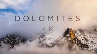 The DOLOMITES in 4K Cinematic Drone