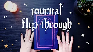 JOURNAL FLIP THROUGH ☾✧ life journal part two (oct - dec 2020)