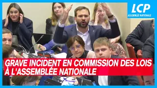 Grave incident en commission des Lois à L'Assemblée nationale - 30/11/2023