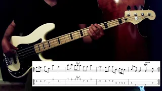 Black Dog - Led Zeppelin Isolated Solo Bass Lesson with Tablature and Notation!