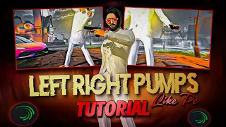 Left Right Pumps Like Pc in Alight Motion Tutorial | Left Right Pump in Alight Motion | Mr TOM Playz