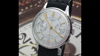 STRELA POLJOT 3017 RARE CHRONOGRAPH USSR Sekonda Kirova 1 MChZ