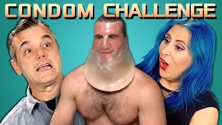 ADULTS REACT TO CONDOM CHALLENGE