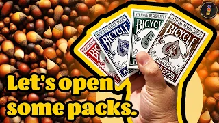 ACORNS!!! FINALLY!!! Bicycle Heritage Series by USPCC!