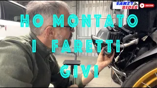 Ho montato i #faretti #givi al #GS