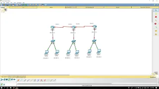 RIP Routing Configuration Using 3 Routers in Cisco Packet Tracer