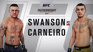 EA UFC 3 - Cub Swanson vs. Renato Moicano (UFC 227 Prediction)