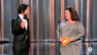 "Paperman" winning Best Animated Short Film