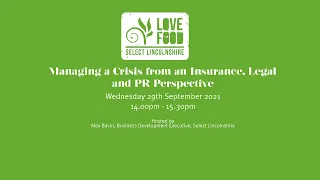 Managing a Crisis from an Insurance, Legal and PR Perspective