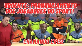 SPORT: PRONUNCIAMENTO DE VAGNER LOVE E SABINO GERA CLIMÃO! LEÃO DA ILHA TÁ CHAMANDO CRISE!