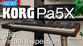 Korg Pa5X 360° Virtual Inspection