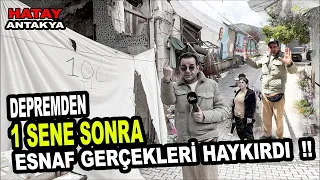 Seçime 1 gün kala HATAY / ANTAKYA esnafının ve çarşısının hali (depremin üzerinden 1 yıl 2 ay geçti)