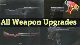 Resident Evil 2 Remeke - All Weapon Upgrades & Locations (13 WEAPONS IN THE GAME!!!)