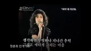 정훈희 안개 (1967년 발표), 1987년 실황