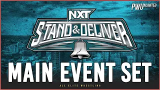 Main Event Confirmed For NXT Stand & Deliver