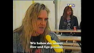 Saxon - Interview Biff Byford, Zwickau, With Full Force Festival, 04 07 1997