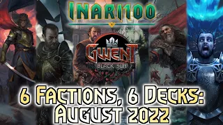 [GWENT 10.8] 6 Factions, 6 Decks: 10.8 August 2022 Decklists