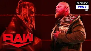 WWE Raw The Fiend Return & Attack Brock Lesnar 17 January 2022 - WWE Raw Highlights today 17/01/2022