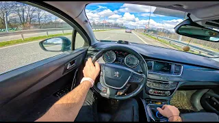 2011 Peugeot 508 | 1.6 HDi FAP 112HP | POV Test Drive