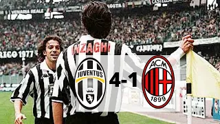 JUVENTUS 4-1 AC MILAN   March 1997/98  SERIE A