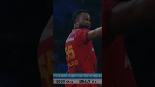 first ever red card in cricket given in #CPL #redcards #redcard #Cricket #redcardincricket #viral