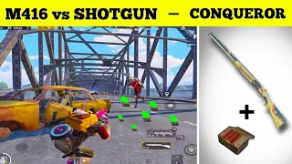 Only Shotgun Challenge on Bridge Block in PUBG Mobile | Mr Thug