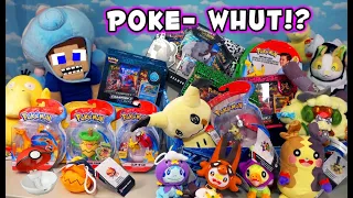 MY POKEBALL EXPLODED!! HUGE Pokemon Center Cards, Plush & TOYS Sword & Shield Unboxing