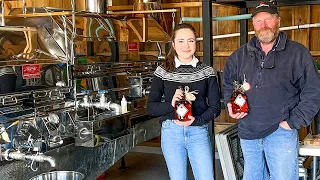 Maple Syrup Harvest!  Family Farming 2022