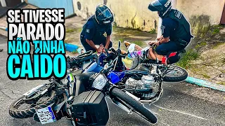 SE TIVESSE PARADO NÃO TINHA CAÍDO