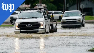 Historic rainfall in Mississippi floods roads, homes