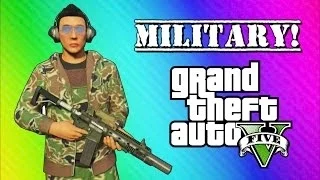 GTA 5 Online Military Edition: Operation Smoked Bacon (GTA 5 Online Funny Moments & Skits)