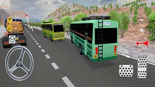 OLD TNSTC Bus Driving in RTC Bus Driver - 3D Bus Game Android Gameplay | Indian Bus Game Video