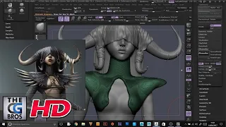 "CGI & VFX Breakdowns:"Zbrush Sculpt Timelapse"- by Shakal the Half Formed | TheCGBros