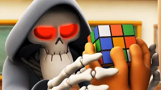 Spookiz | Solve the Puzzle - Rubik's Cube | Spooky Cartoons | WildBrain Cartoons