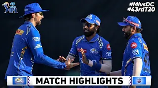 Mumbai Indians Vs Delhi Capitals Match 20th IPL Full Highlights 2024 | DC Vs MI IPL Full Highlights