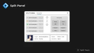 Split Panel - Panel for tf2, dota 2, csgo and more