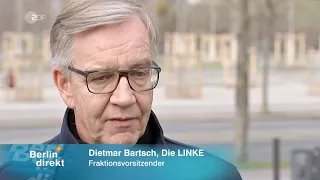 Dietmar Bartsch am 21. März 2021 in ZDF Berlin direkt