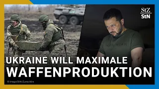 Selenskyj will ukrainische Waffenproduktion maximieren | Erneute Mobilmachung?