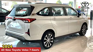 First Look! All New Toyota Veloz (2024) 7-Seats SUV - 1.5L Turbo Details Exterior and Interior